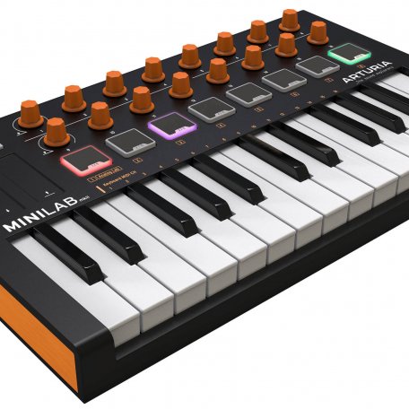 MIDI-клавиатура Arturia MiniLab MkII Orange