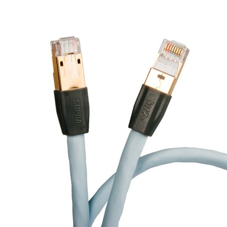 Распродажа (распродажа) LAN кабель Supra CAT 8 STP Patch FRHF 3.0m (Ice Blue) (арт.319336), ПЦС
