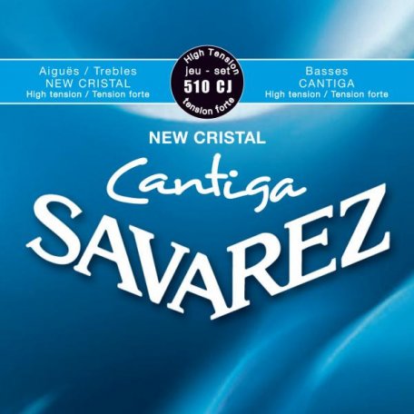 Струны для гитары Savarez 510CJ  New Cristal Cantiga Blue