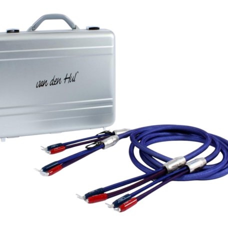 Акустический кабель Van Den Hul Mounted set 3T The Cloud Limited Edition Hybrid 2m BERRI bi-wiring (2-4) blue