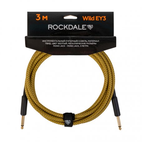 Инструментальный кабель ROCKDALE Wild EY3