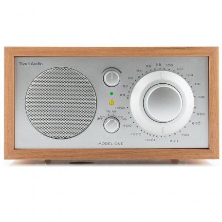 Радиоприемник Tivoli Audio Model One Silver/Cherry