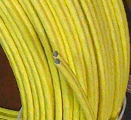 LAN кабель Silent Wire Patch cable Cat. 7, yellow, в нарезку