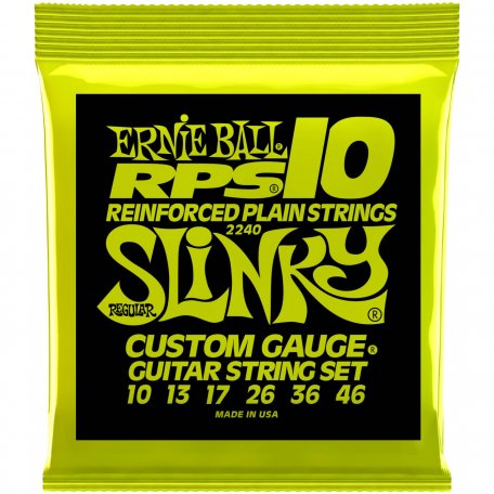 Струны для электрогитары Ernie Ball 2240 RPS10 Regular Slinky