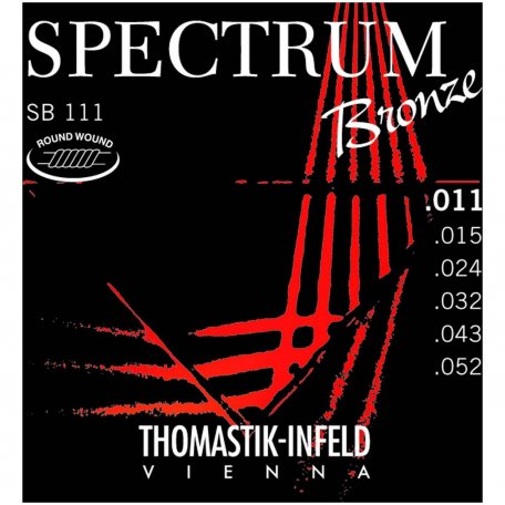 Струны для акустической гитары Thomastik SB111 Spectrum