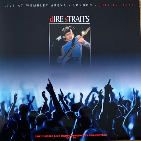 Виниловая пластинка DIRE STRAITS - LIVE AT WEMBLEY ARENA LONDON 1985 (RED MARBLE 2LP)