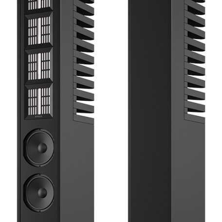 Напольная акустика Piega Master Line Source 2 Gen 2 Baffle anodised black / High-gloss black