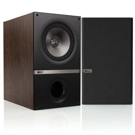 Полочная акустика KEF Q300 walnut vinyl