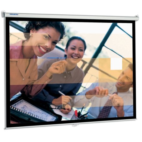 Экран Projecta SlimScreen 123x160 cm (72) Matte White настенный рулонный (10200068)