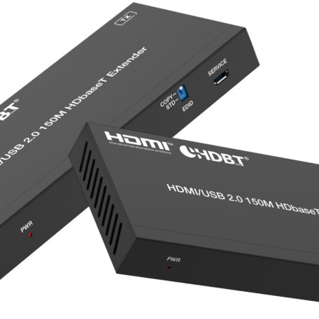 Передатчик и приемник HDMI по HDBaseT Prestel EHD-4K100U