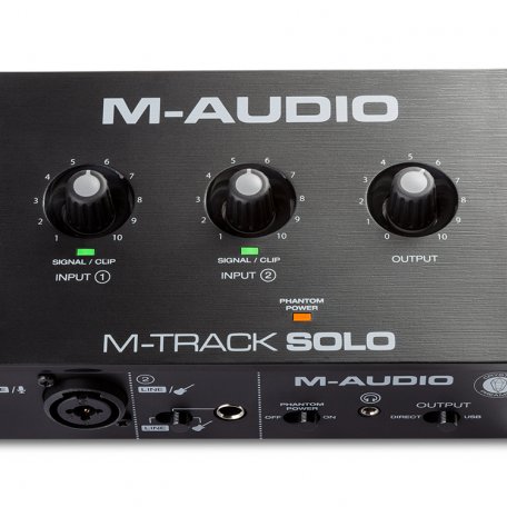 USB аудиоинтерфейс M-Audio M-TRACK SOLO II