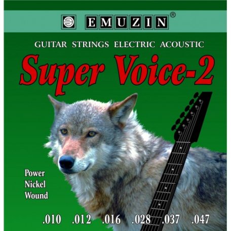 Струны для электрогитары Emuzin Super Voice 10-47