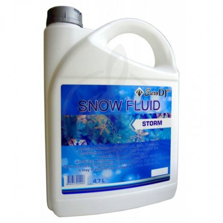 Жидкость для генераторов снега Euro DJ Snow Fluid STORM, 4,7L