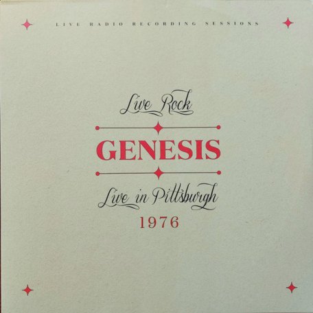 Виниловая пластинка GENESIS - LIVE IN PITTSBURGH 1976 (LP)