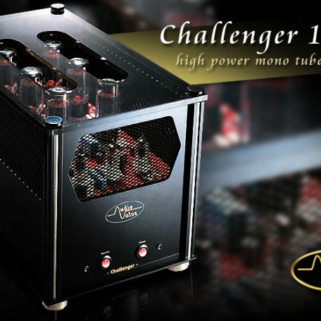 Ламповый усилитель AUDIO VALVE Challenger 180 black/gold
