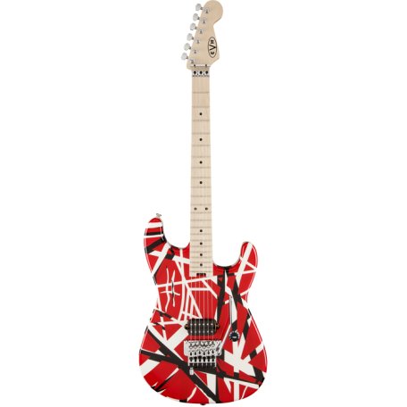 Электрогитара EVH Stripe Series Red with Black & White Stripes