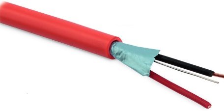 Монтажный кабель Hyperline ASC-2x2x0.8-PVC-RD J-Y(ST)Y 2x2x0.8