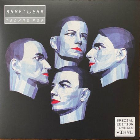 Виниловая пластинка Kraftwerk — TECHNO POP (Limited 180 Gram Clear Vinyl/English Language Version/Booklet)