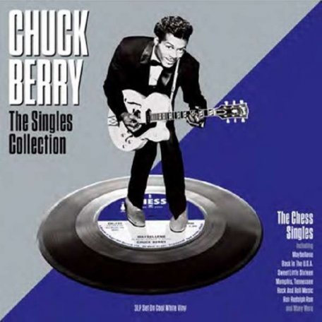 Виниловая пластинка FAT CHUCK BERRY, THE SINGLES COLLECTION (180 Gram White Vinyl)