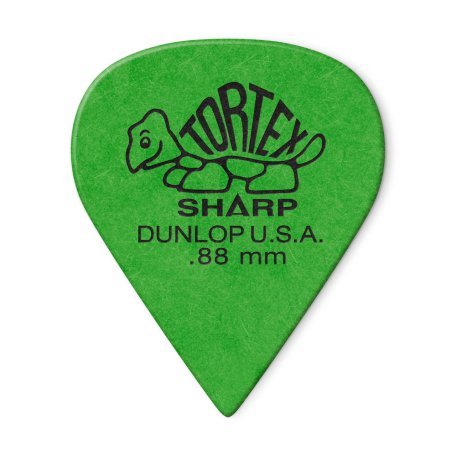 Медиаторы Dunlop 412R088 Tortex Sharp (72 шт)