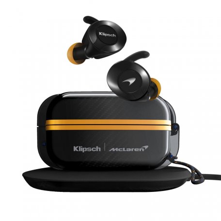 РАСПРОДАЖА Bluetooth-наушники Klipsch T5 II True Wireless Sport McLaren Edition (арт. 320613)