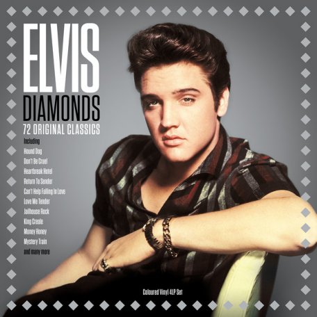 Виниловая пластинка Elvis Presley — DIAMONDS (COLOURED VINYL) (4LP)