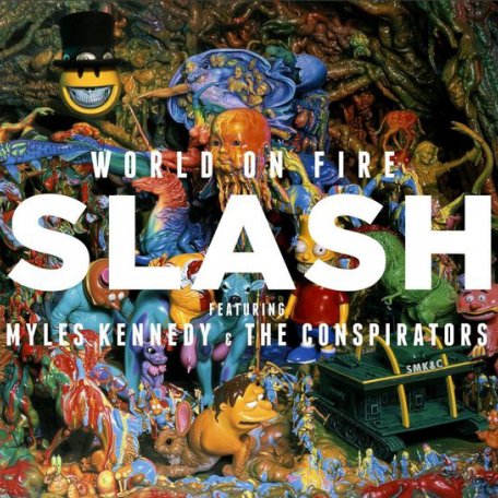 Виниловая пластинка Slash WORLD ON FIRE (Red vinyl/180 Gram)