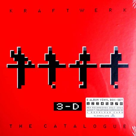 Виниловая пластинка Kraftwerk 3-D THE CATALOGUE (Box Set/180 Gram)