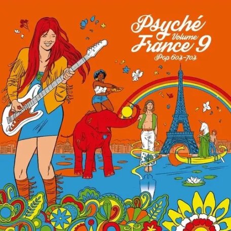 Виниловая пластинка Various Artists - Psyche France Vol.9 (RSD2024, Black Vinyl LP)