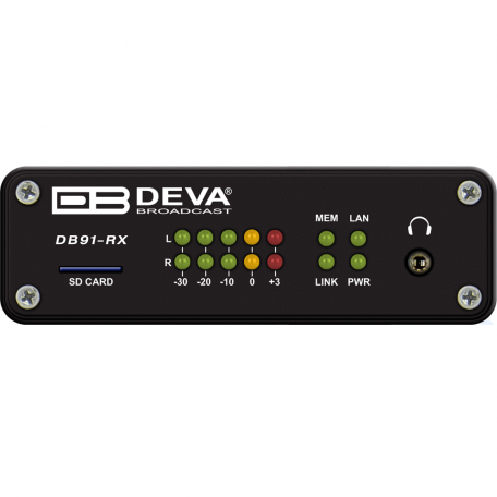 IP аудио декодер DEVA Broadcast DB91-RX