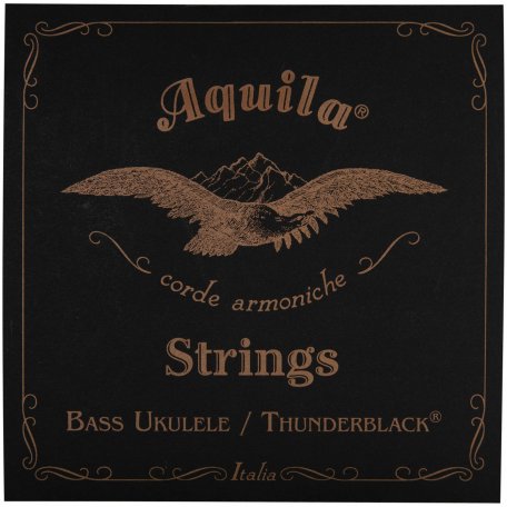 Струны для бас укулеле Aquila Thunderblack 170U