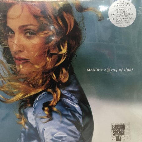 Виниловая пластинка WM Madonna Ray Of Light (20Th Anniversary) (Limited 180 Gram Clear Vinyl)