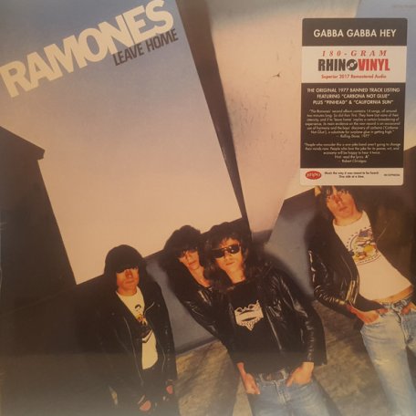 Виниловая пластинка WM Ramones Leave Home (180 Gram/Remastered)