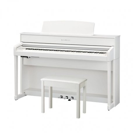 Цифровое пианино Kawai CA701 W, белое (банкетка в комплкте)