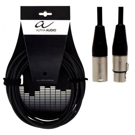 Микрофонный кабель Alpha Audio Pro Line XLR (m) Х XLR (f), 6 м.