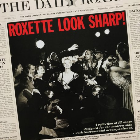 Виниловая пластинка PLG Roxette Look Sharp! (30Th Anniversary) (Limited Red Vinyl)