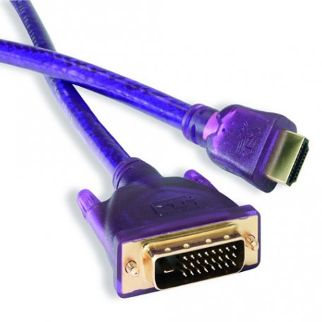 Межблочный кабель QED Qunex HDMI/DVI-P 1.0m