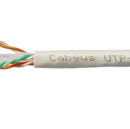Кабель витая пара Cabeus UTP-4P-Cat.6-SOLID-GY (катушка 305 м.)
