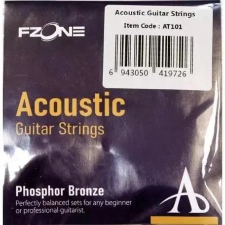 Струны для акустической гитары FZONE AT101