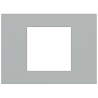 Ekinex Прямоугольная плата Fenix NTM, EK-SRS-FGE,  серия Surface,  окно 60х60,  цвет - Серый Эфес