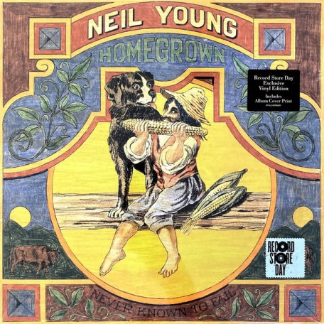 Виниловая пластинка WM NEIL YOUNG, HOMEGROWN (Limited Black Vinyl/Gatefold/Litho)