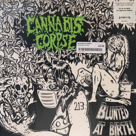 Виниловая пластинка Cannabis Corpse - Blunted At Birth (Black Vinyl LP)