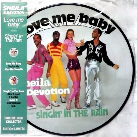 Виниловая пластинка WM SHEILA AND B. DEVOTION, LOVE ME BABY (Limited Picture Vinyl)
