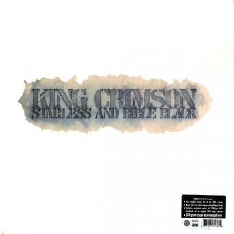 Виниловая пластинка King Crimson — STARLESS & BIBLE BLACK (200 GR. VINYL) (LP)