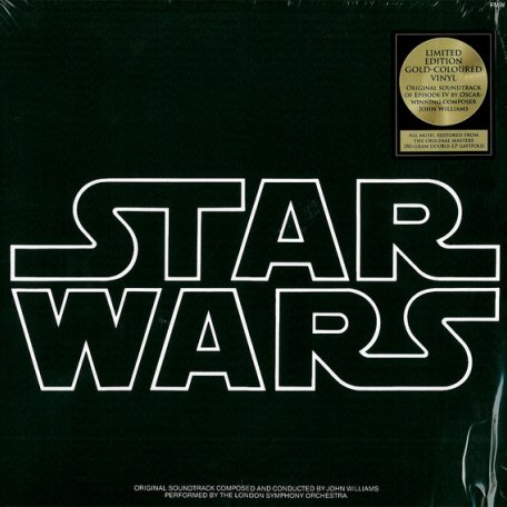 Виниловая пластинка John Williams STAR WARS - EPISODE IV - A NEW HOPE (180 Gram Gold vinyl/Gatefold)