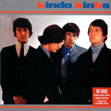 Виниловая пластинка The Kinks KINDA KINKS (180 Gram/Solid red vinyl)