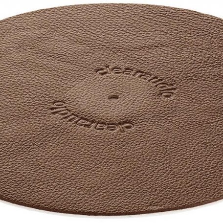 Слипмат Clearaudio Leather mat brown