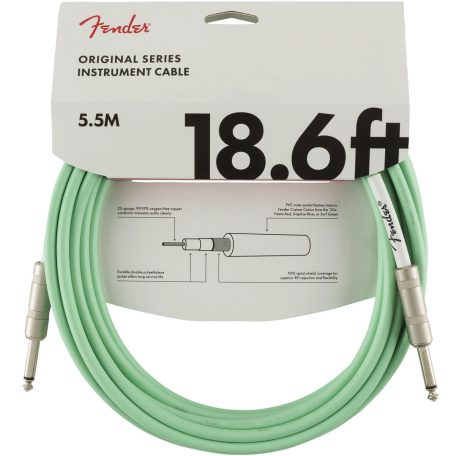 Инструментальный кабель FENDER 18.6 OR INST CABLE SFG