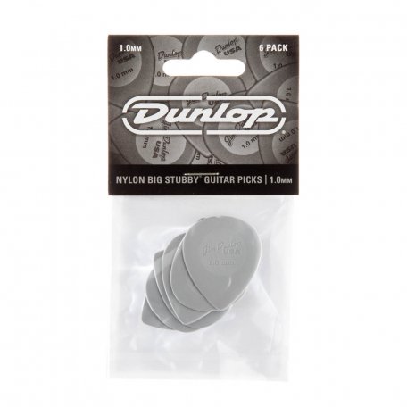 Медиаторы Dunlop 445P100 Big Stubby Nylon (6 шт)