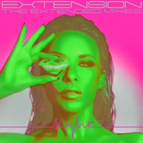 Виниловая пластинка Kylie Minogue - Extension (The Extended Mixes, Translucent & Pink/Green Splatter Vinyl 2LP)